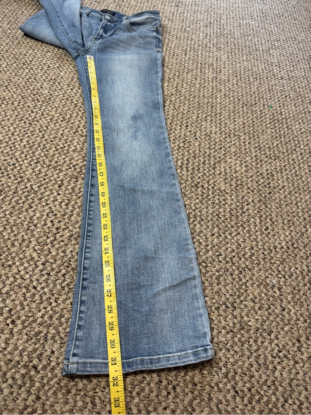 Judy Blue Mid-Rise Bootcut Jeans size 7/28 JB82337LT - Picture 10 of 11